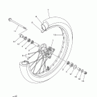 TT-R125L Переднее колесо