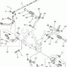 TW200MC/TW200M Подножки