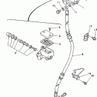 XT225MC/XT225M Главный тормозной цилиндр,передний