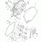 TT-R125 Крышка картера двигателя