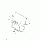 TW 200 Обтекатель 1