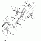 TW 200 Выхлопная система