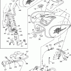 V STAR 650 CUSTOM-XVS650M/XVS650MC Топливный бак