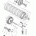 XT 350 Сцепление