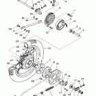 RT 100 Заднее колесо