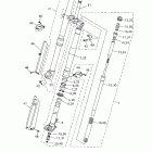 WR 400F Передняя вилка