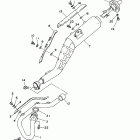XT 225 Выхлопная система
