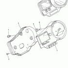 YZF-R6MC/YZF-R6M Спидометр