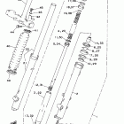 XT 225 Передняя вилка