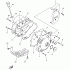 TT-R90 Крышка картера двигателя