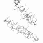 YZF-R1 Коленчатый вал и Поршень