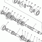 TW200MC/TW200M Трансмиссия
