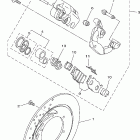 V STAR 650 CLASSIC-XVS650AMC/XVS650AM Передний тормозной суппорт