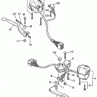 FZR600 Рулевые переключатели