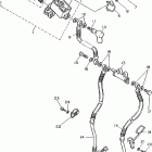 XV1100SJ/XV1100J/XV1100SJC/XV1100JC Главный тормозной цилиндр,передний
