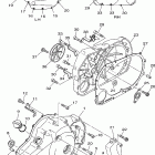 DRAG STAR(V STAR)  XVS1100LC/XVS1100L Крышка картера двигателя
