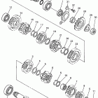 YZ 400F Трансмиссия