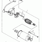 Virago 250 Стартер электрический
