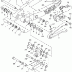 WR 400F Бугель (задний рычаг)