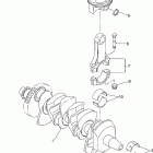 YZF-R7  YZFR7L Коленчатый вал и Поршень