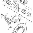 YZF 600R Задний суппорт тормозной