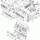 YZ 400F Бугель (задний рычаг)