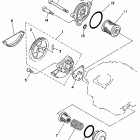 XT 225 Масляный насос