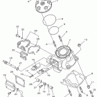 YZ 125 Головка цилиндра