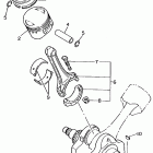 V Star Classic Коленчатый вал и Поршень