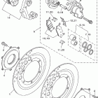 DRAG STAR(V STAR)  XVS1100LC/XVS1100L Передний тормозной суппорт
