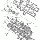 FZR600 Головка цилиндра