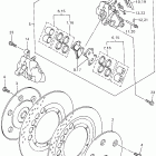 Royal Star Tour Deluxe Передний тормозной суппорт