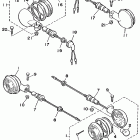 Virago 535 Поворотники