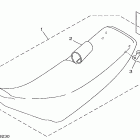 YZ 80 Сидение