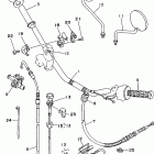 XT225L/XT225LC Троса