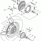 V Star Заднее колесо