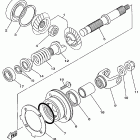 V Star Classic Промежуточный ведущий вал