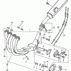 FZR600 Выхлопная система 2