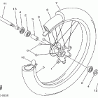 YZ 125 Переднее колесо