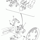 YZ 125 Задний суппорт тормозной