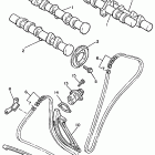 Royal Star Tour Classic Цепь механизма газораспределения