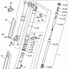 YZ 400F Передняя вилка