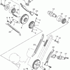 DRAG STAR(V STAR)  XVS1100LC/XVS1100L Цепь механизма газораспределения