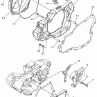 YZ 250 Крышка картера двигателя