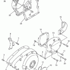 Royal Star Tour Deluxe Крышка картера двигателя