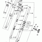 TW 200 Передняя вилка