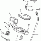 XT225L/XT225LC Спидометр
