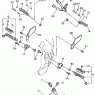 FZR600 Подножки