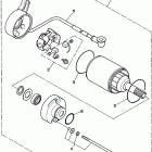 XT225L/XT225LC Стартер электрический