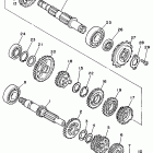 XT 350 Трансмиссия